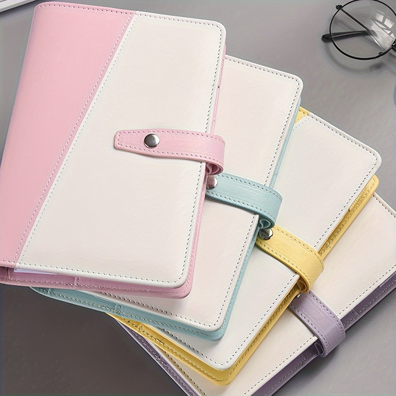 A6 Budget Binder Money Saving Book with Pockets & Stickers