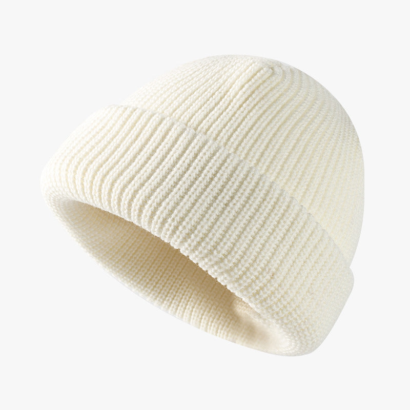 Men's Warm Stretchable Fiber Beanie Hat