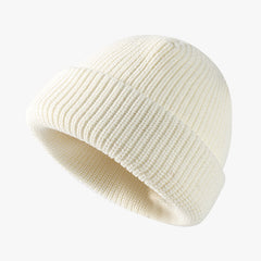 Men's Warm Stretchable Fiber Beanie Hat