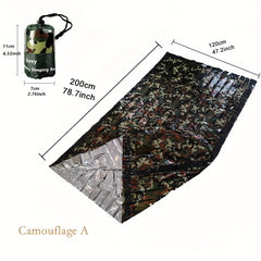 Waterproof Emergency Sleeping Bag Survival Blanket Lightweight Thermal