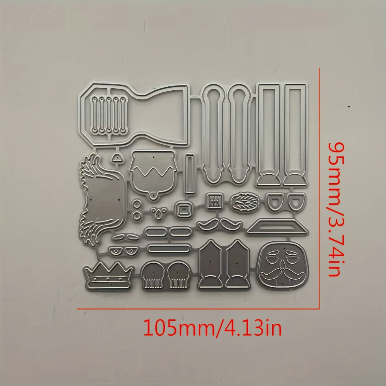 1pc Nutcracker Soldier Metal Cutting Dies for DIY Scrapbook Paper Craft