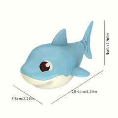 2 Pack Bath Water Play Wind Up Animal Sharks Plastic Toys for Toddlers
