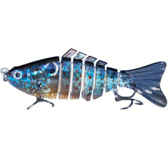 7 Segment Swimbait Crankbait Hard Bait Fishing Lure 16g