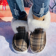 Gradient Coffee Winter Boots for Women