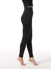 Women's Cutout Tight Pants for Fitness Yoga Running