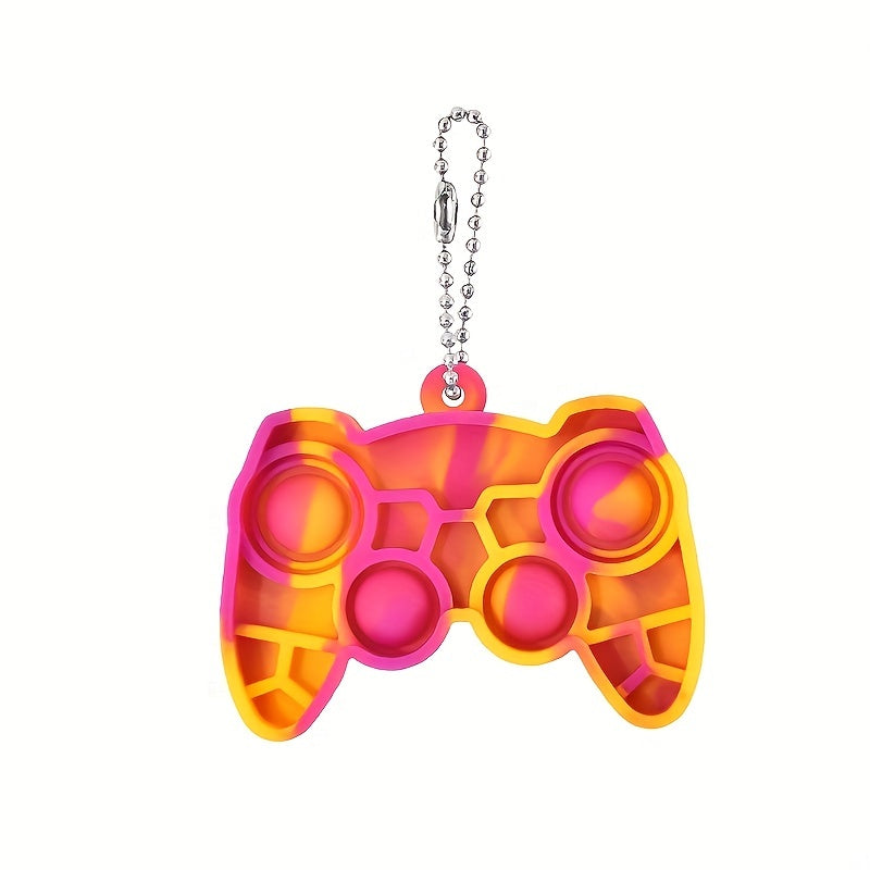 Kids Gamepad Keychain Stress Relief Toy