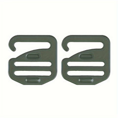 2pcs G Hook Wave Buckle for Backpack Shoulder Strap Adjustment