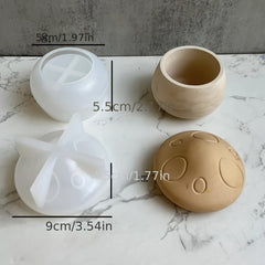 3D Mushroom House Silicone Mold for DIY Home Decor