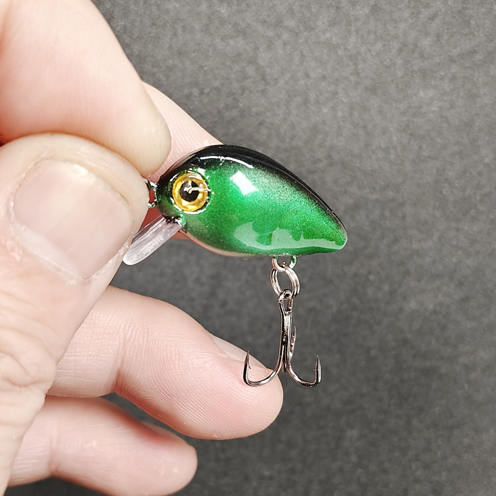10pcs 1 6g Mini Topwater Crankbait Fishing Lures