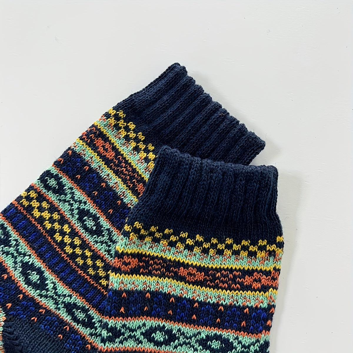 10 Pairs Vintage Crew Socks for Autumn/Winter