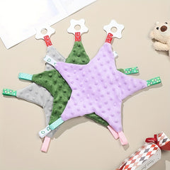 Soft Pentagram Comforting Towel with Silica Gel Molar