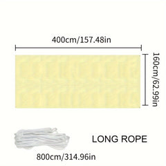 Outdoor Yard Sun Shade Waterproof Pool Balcony Sunshade