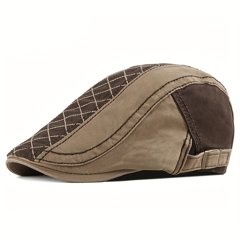 Newsboy Cap Non Stretch Vintage Soft Cowboy Cabbie Hat