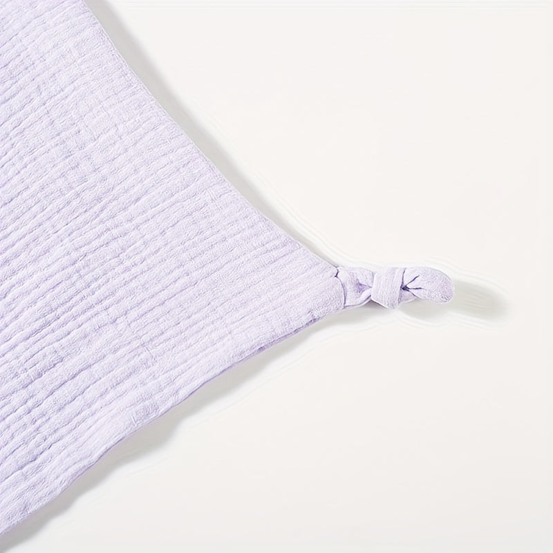 Cotton Red Soothing Towel with Silicone Teether