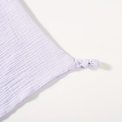 Cotton Red Soothing Towel with Silicone Teether
