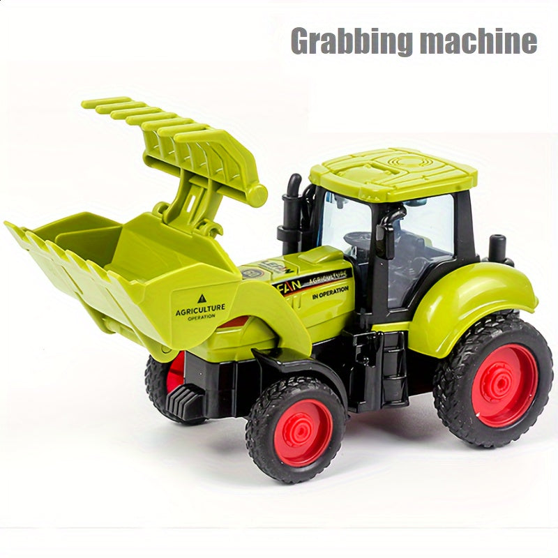 Inertia Agricultural Engineering Vehicle Toy Farm Farmer Car Toy