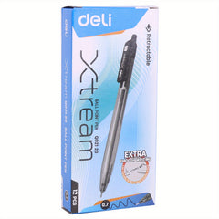 12pcs Office Ballpoint Pens 0.7mm Smooth Writing & Low Viscosity Ink