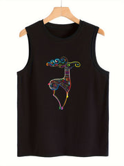 Christmas Deer Pattern Sports Vest for Women