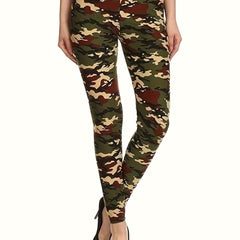 Camouflage Printed Yoga Pants High Stretch Leggings