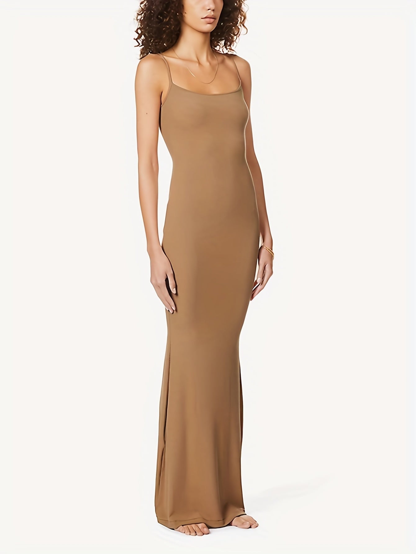 Sexy Knit Maxi Cami Dress