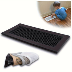 2pcs Silicone Proof Floor Vent Cover Prevents Items & Creepy Crawlies