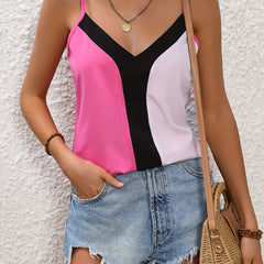 Sleeveless V-Neck Top for Women