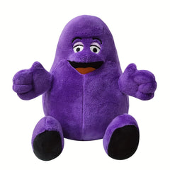 Grimaca Plush Toy Stuffed Animal Purple M Plushie Doll Gifts Kids