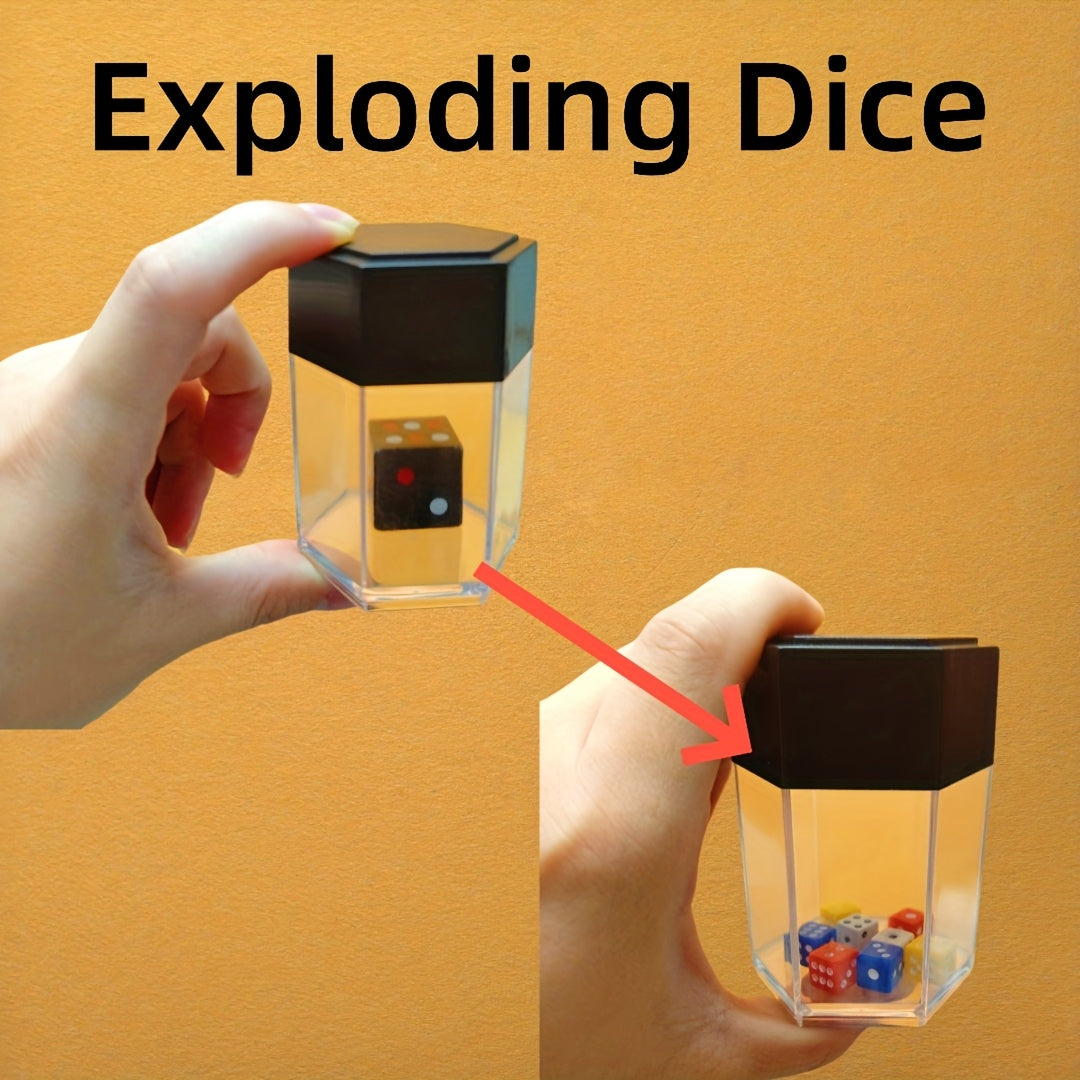 Magic Props Set: Exploding Dice Splitting Dice Multiplying Dice Classic