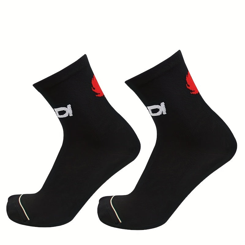 Unisex Cycling Socks Quick Drying Wear Resistant