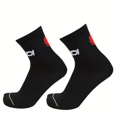 Unisex Cycling Socks Quick Drying Wear Resistant