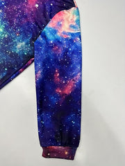 Starry Sky Print Kids Sweatshirt Hoodie