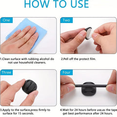 Silicone Cable Clip Management Sleeve Wire Organizer