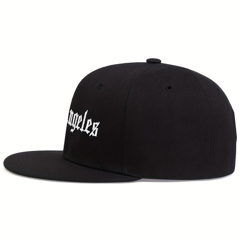LOS ANGLES Embroidery Baseball Cap Gothic Stylish Unisex Snapback Hats Sunscreen