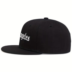 LOS ANGLES Embroidery Baseball Cap Gothic Stylish Unisex Snapback Hats Sunscreen