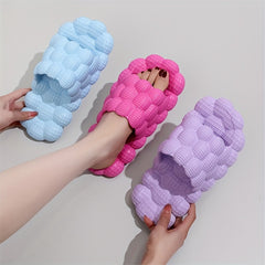 Fashionable Bubbles Slides Summer House Slippers