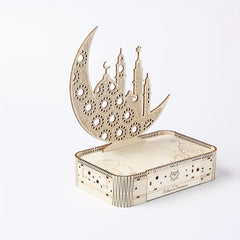 Moon Goddess Music Box Wooden 3D Puzzle DIY Craft Kit