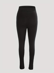Front Split Shaping Pants Tummy Control Compression Slimming Pants