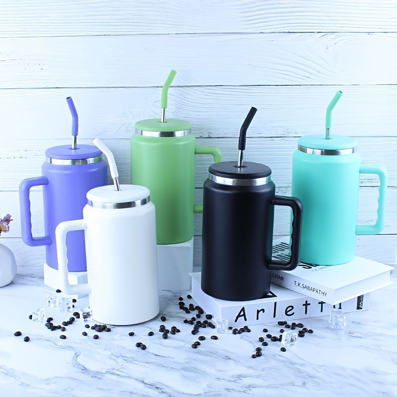 50oz Vacuum Cup Insulated Water Bottles Hot Cold Beverage Travel Drinkware