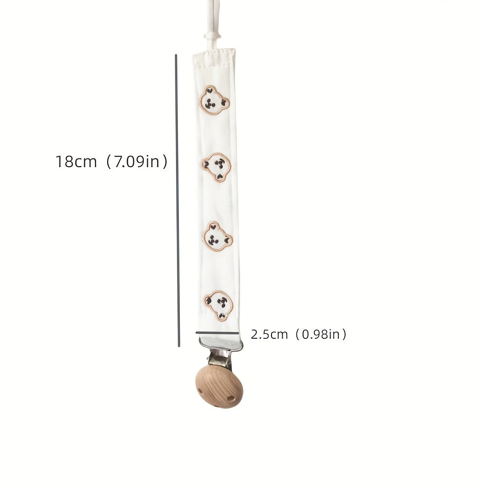 Baby Cartoon Pacifier Lanyard Anti-drop Clip Rope