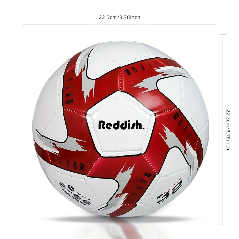 Reddish 1pc No 5 Football for Training and Entertainment