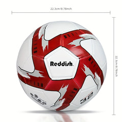 Reddish 1pc No 5 Football for Training and Entertainment