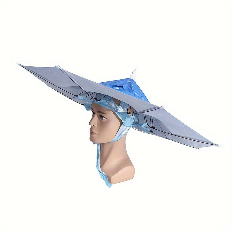 Foldable Umbrella Hat Fishing Accessories