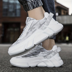 Men's Camo Lightweight Casual Shoes Non Slip Sneakers