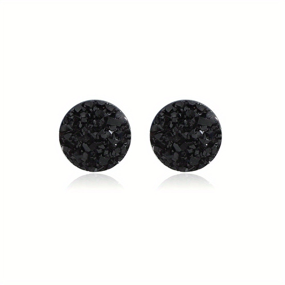 925 Silver Stud Earrings Sparkling Jewelry Gift for Girls