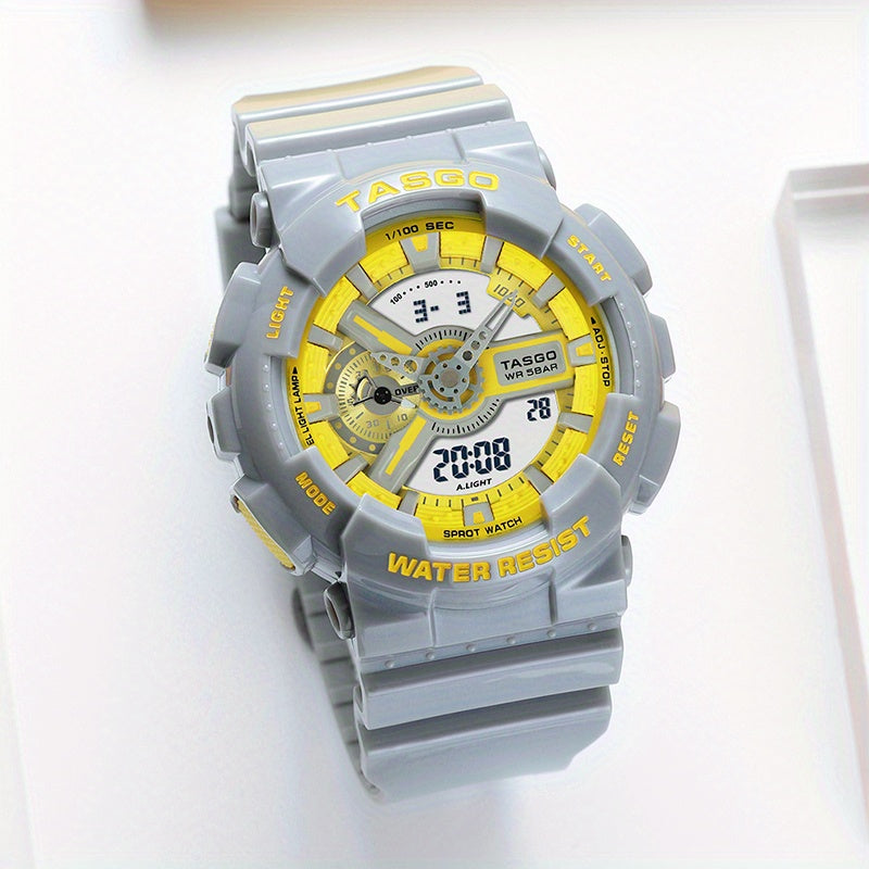 Boys Girls Teen Silicone Watch Multifunctional Waterproof Watchband