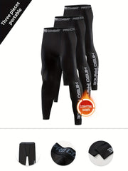 Men's Compression Pants for Running Yoga Winter Sports
