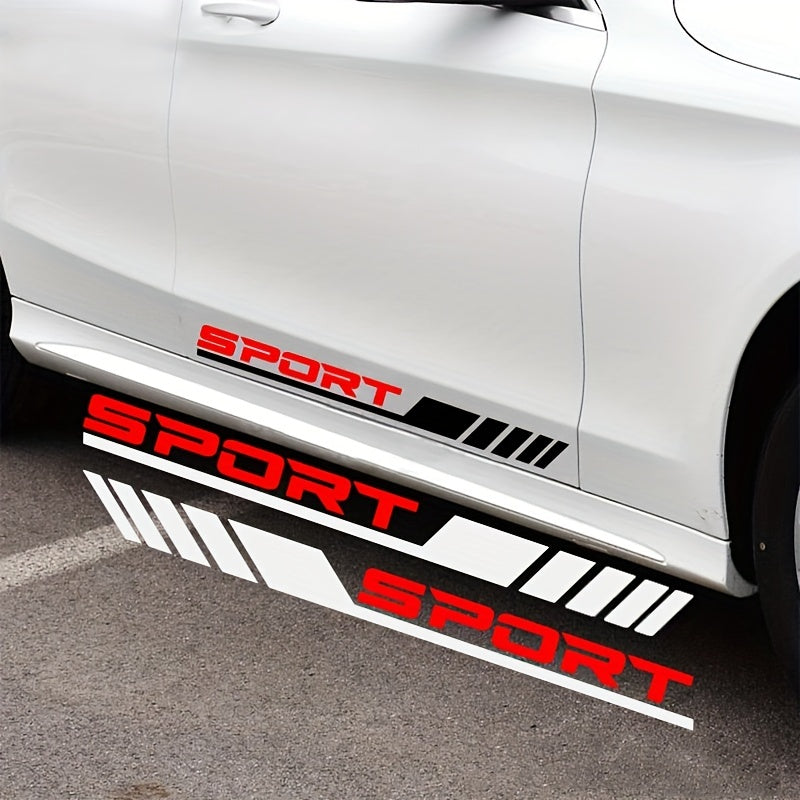 Car Door Side Sport Stripe Sticker Vinyl Decal