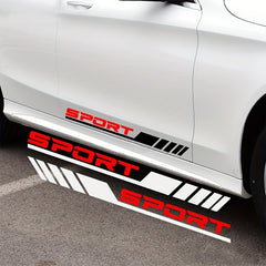 Car Door Side Sport Stripe Sticker Vinyl Decal