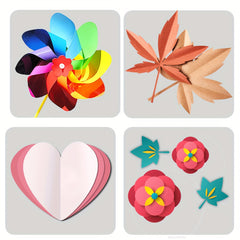 50-60pcs 230gms DIY Model Making Multicolor Paper Card Paper