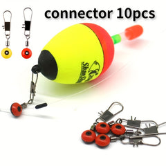 10pcs Fishing Float Bobber Stops Enhance Saltwater Fishing Accessories